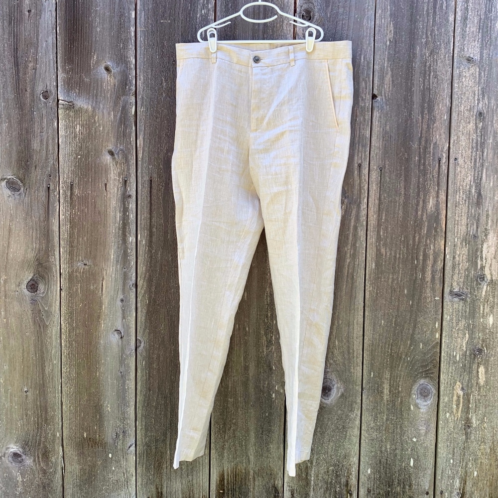 Linen pants 34x32
